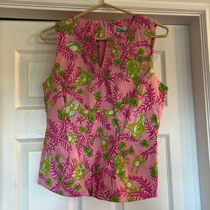Lilly Pulitzer sleeveless blouse